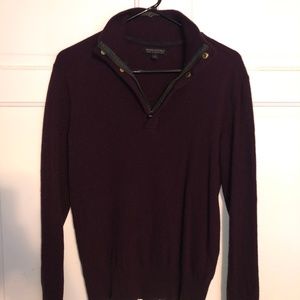 Banana Republic Quarter Zip Sweater